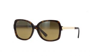 MAUI JIM 760-10K HELIKA DARK TORTOISE GOLD