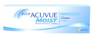 ACUVUE MOIST FOR ASTIGMATISM – 30 LENSES